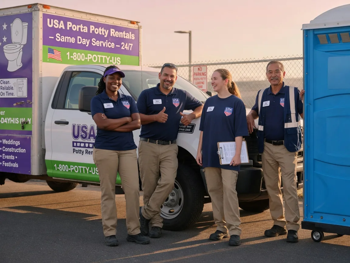 Porta Potty Rental company in Edgeley, ND